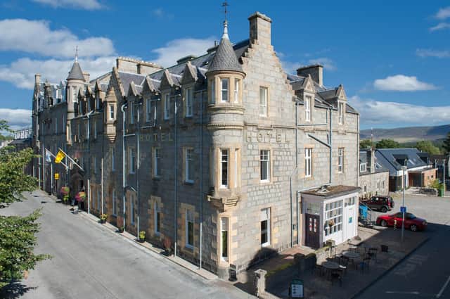 The Grant Arms Hotel, Grantown-on-Spey. Pic: James Stewart Grant.