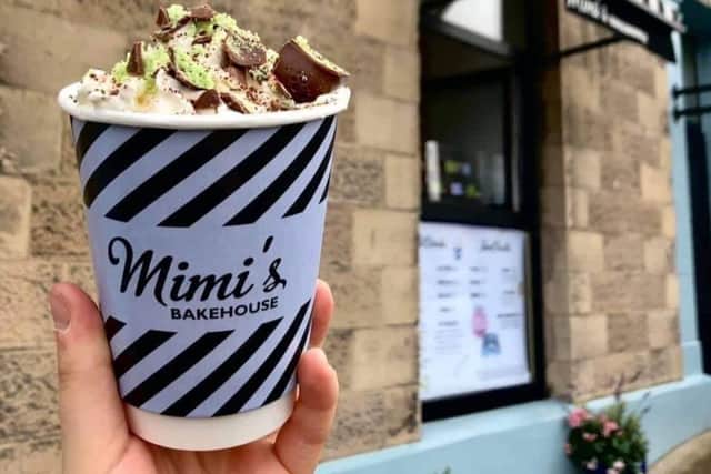 Mint Aero Hot Chocolate from Mimi's