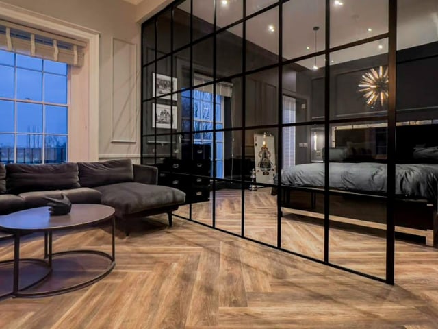 This luxury flat in Bennetthorpe only has one bedroom and one bathroom, but the modernity of it and the amount of space provided more than makes up for this. It's priced at £294 per week with a deposit of £1,275.