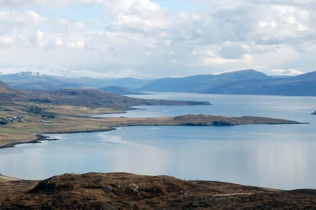 The nine new homes will be built for locals at Achiltibuie on the Coigach coast in Wester Ross which overlooks the Summer Isles. PIC: Robert Watt/geograph.org