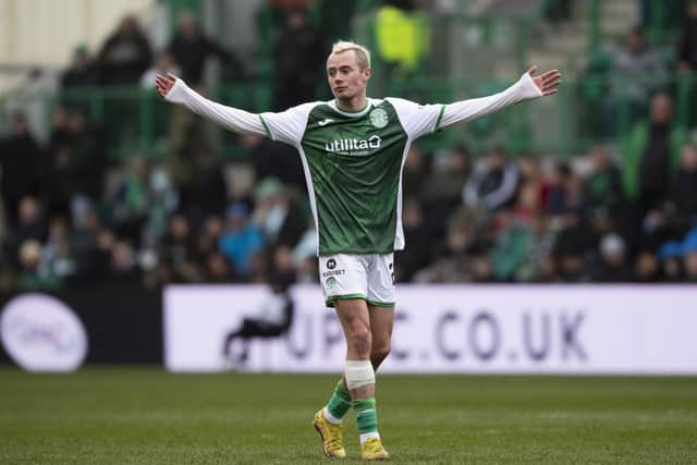 McKirdy has yet to score for Hibs since joining last summer.