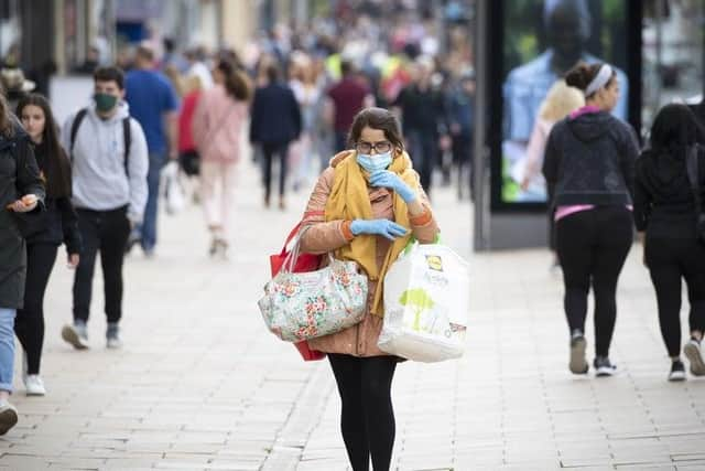 Footfall in Scotland was down 39.7 per cent in Scotland in November.