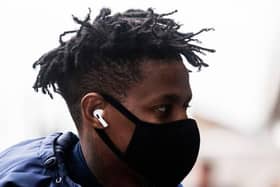 Bongani Zungu is pictured as Rangers depart for Poznan ahead of a Europa League tie, at Glasgow airport on December 09, 2020, in Glasgow, Scotland (Photo by Craig Foy / SNS Group)