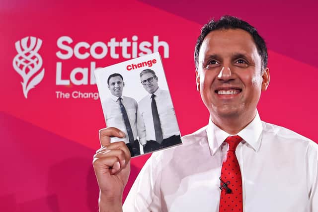 Scottish Labour leader Anas Sarwar. Picture: Jeff J Mitchell/Getty Images