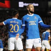 Kemar Roofe (right) is poised to lead the attack for Rangers against Celtic on Sunday in the absence of the injured Alfredo Morelos. (Photo by Ian MacNicol/Getty Images)