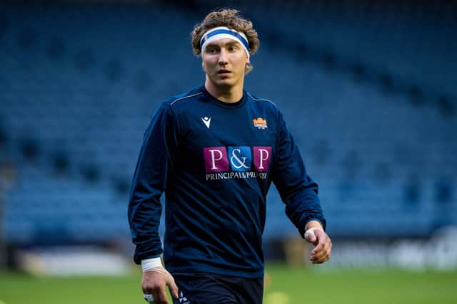 Edinburgh's Jamie Ritchie will start against Glasgow Warriors. Picture: Ross Parker / SNS