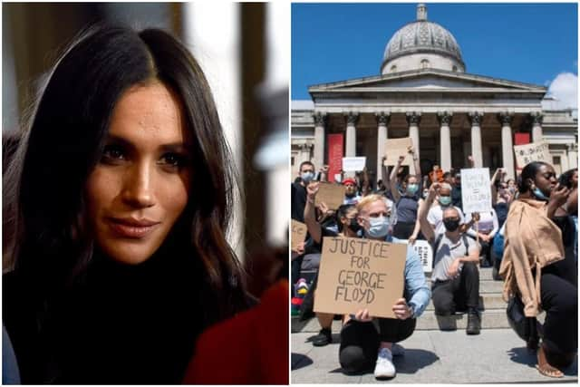 Meghan Markle delivers speech to LA high school pupils on their graduation