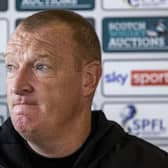 Manager Brian Rice talks ahead of his trip to Pittodrie to face Aberdeen on October 20. (Photo by Craig Williamson / SNS Group)