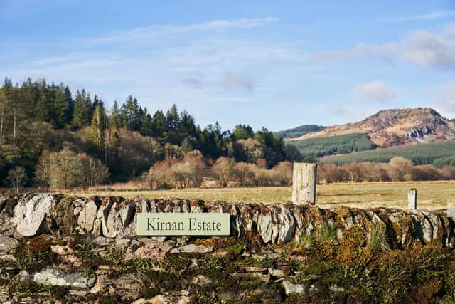 The lush countryside around Kirnan Estate, near Lochgilphead. Pic: Contributed