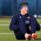 Scotland flanker Hamish Watson is back in training with Edinburgh Rugby and in line to feature against the Lions this weekend.  (Photo by Ross Parker / SNS Group)
