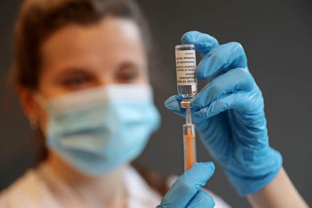 Any risk posed by the AstraZeneca vaccine is tiny compared to the danger of Covid-19 (Picture: Chris Jackson/Getty Images)