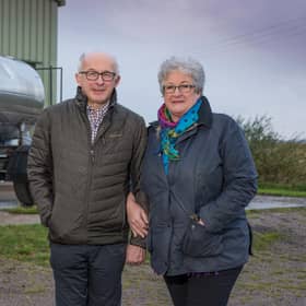 Callum and Jill Clark of Connage Highland Dairy. Picture: Paul Watt Photography.