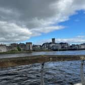 View of King John’s Castle on the banks of the Shannon in Limerick