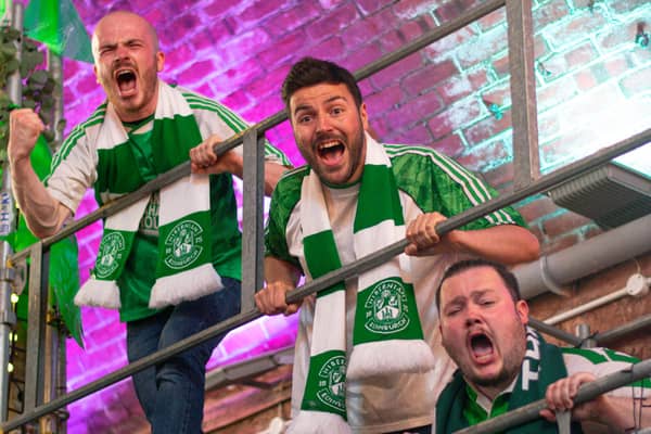 The cast of 1902, which comes to Edinburgh's Easter Road
