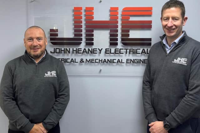 Promotion: John Cowan (l) and Derek Menzies.