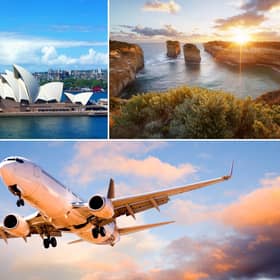 Travel rules have been in place in Australia since the very beginning of the pandemic in March 2020. Photo: travellinglight / Getty Images / Canva Pro. asab974 / Getty Images / Canva Pro. Taschengeld / Pixabay / Canva Pro.