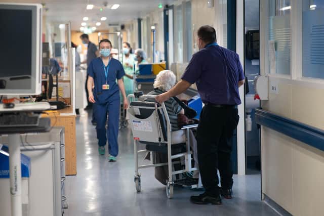 The Scottish Government said that in February 2024 - the latest figures available - 513 of the 2113 cancellations were due to hospital capacity and staffing.Jeff Moore/PA Wire
