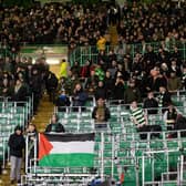 The section which usually holds the Green Brigade during a cinch Premiership match between Celtic and St Mirren on November 1.