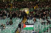 The section which usually holds the Green Brigade during a cinch Premiership match between Celtic and St Mirren on November 1.