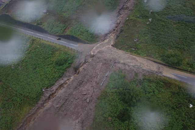 Landslides have regularly blocked the A83 at the Rest and Be Thankful pass. Picture: BEAR Scotland