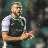 Hibs defender Ryan Porteous could play his last game for the club against Hearts in the Scottish Cup this weekend. (Photo by Ross MacDonald / SNS Group)