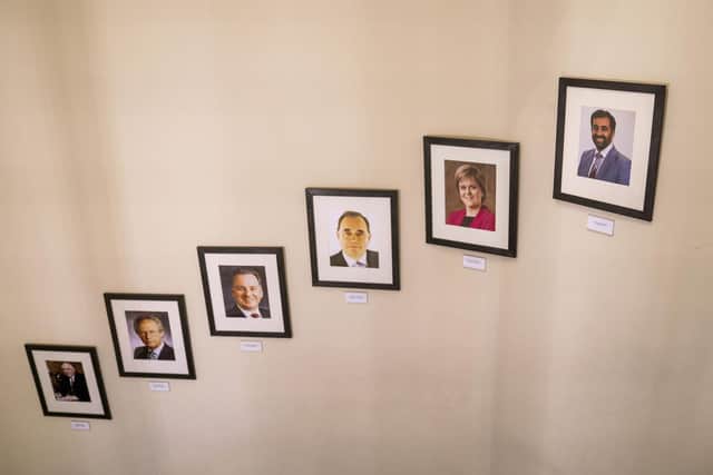 Civil service impartiality seems to have been eroded since Donald Dewar, pictured left on the staircase of Bute House, became Scotland's first First Minister (Picture: Jane Barlow/PA)