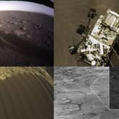 Nasa has revealed first-of-its kind high-resolution images of Mars after the Perseverance rover touched down on the red planet on Thursday (Photo: NASA/JPL-Caltech).