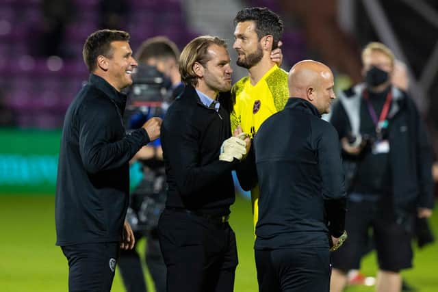 Lee McCulloch continues to be impressed with Craig Gordon. (Photo by Craig Williamson / SNS Group)