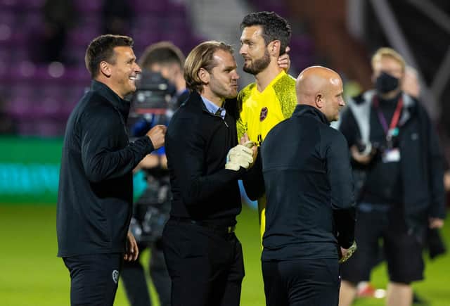Lee McCulloch continues to be impressed with Craig Gordon. (Photo by Craig Williamson / SNS Group)