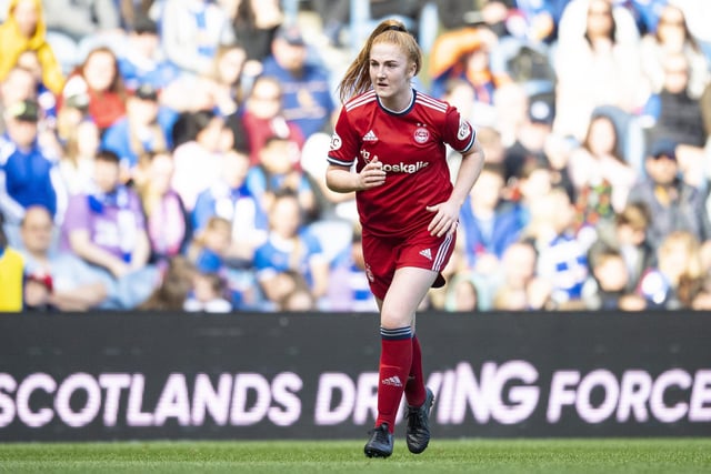 The Dons midfielder is a player many admire for her talent and hard working attitude. Still young, Aberdeen will be hopeful they can build their team around her for years to come.