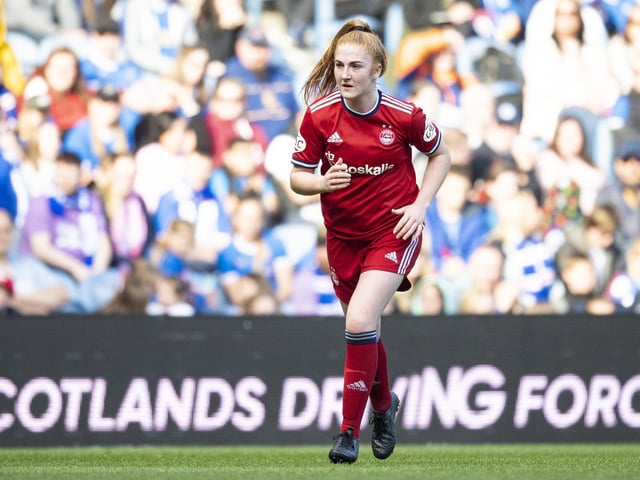 The Dons midfielder is a player many admire for her talent and hard working attitude. Still young, Aberdeen will be hopeful they can build their team around her for years to come.