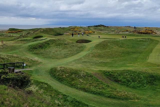 The iconic Postage Stamp at Royal Troon is officially listed at 123 yards but can be shortened to just 99 yards. Picture: National World
