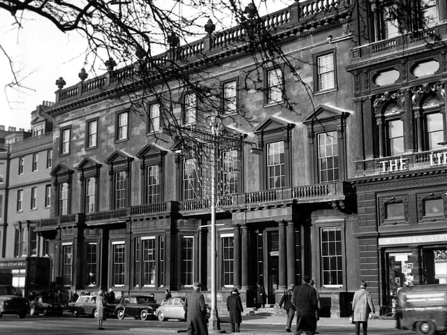 The neoclassical New Club on Princes Street was demolished for a brand new building in 1967.