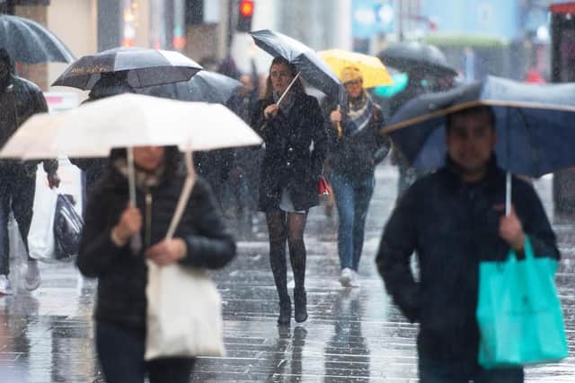 Scotland's shopping areas saw a massive drop in footfall in March. Picture: David Mirzoeff/PA Wire