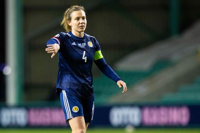 Scotland captain Rachel Corsie welcomed the draw. Picture: SNS