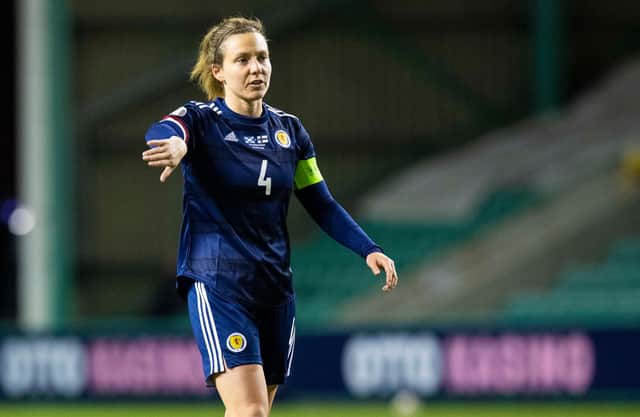 Scotland captain Rachel Corsie welcomed the draw. Picture: SNS