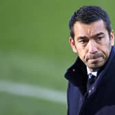 Rangers manager Giovanni van Bronckhorst is under pressure following Sunday's 2-1 defeat to St Johnstone. (Photo by Rob Casey / SNS Group)