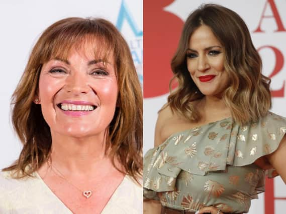 Lorraine Kelly has been criticised for joking about Caroline Flack after she left her job as Love Island host (Getty Images)