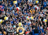 Rangers fans get in the mood for Seville, a lovely city which may not know what's about to hit it