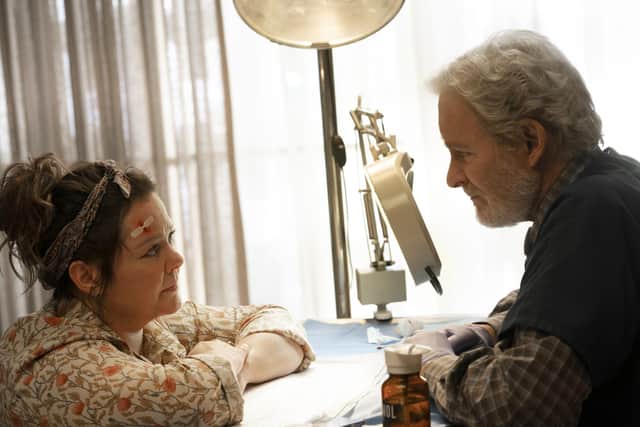 Melissa McCarthy as Lily and Kevin Klein as Larry in The Starling. Picture : PA Photo/Netflix/Hopper Stone