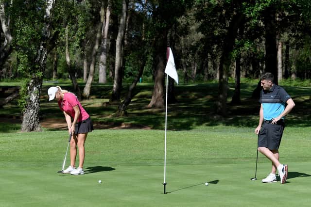 Two participation reports have shown that the numer of female golfers increased in 2020 while the average age of people playing the game also decreased. Picture: Ross Kinnaird/R&A/R&A via Getty Images.