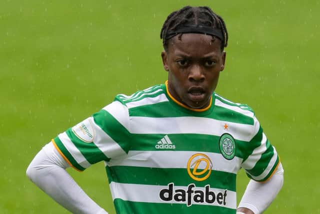 Lennon says progress of Celtic's Karamoko Dembele is "just steady" as highly-rated  17-year-old has not made expected breakthrough. (Photo by SNS Group)