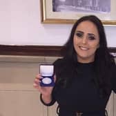 South Lanarkshire College student Laura Lanni