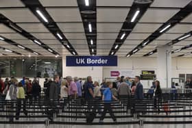 The Government says net migration to the UK is significantly above historic levels (Picture: Oli Scarff/Getty Images)