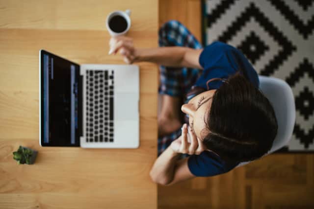 Scottish employers are now more likely to say the shift to homeworking has boosted productivity than in June 2020. Picture: Getty Images/iStockphoto.