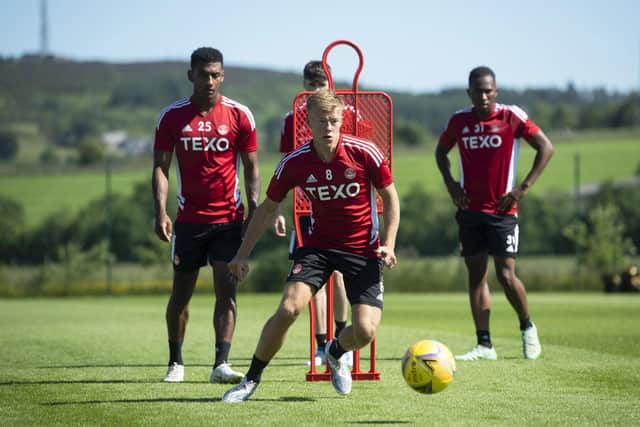 Connor Barron has emerged as a key player for Aberdeen. (Photo by Craig Foy / SNS Group)