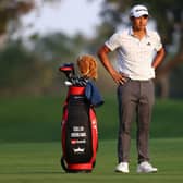 Collin Morikawa pictured during the recent Slync.io Dubai Desert Classic at Emirates Golf Club. Picture: Francois Nel/Getty Images.