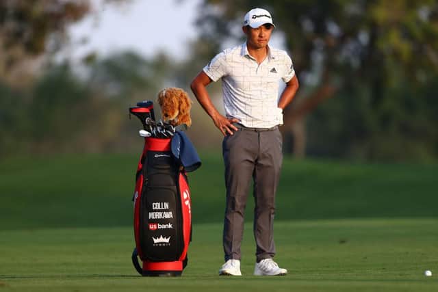 Collin Morikawa pictured during the recent Slync.io Dubai Desert Classic at Emirates Golf Club. Picture: Francois Nel/Getty Images.
