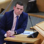 Scottish Tories leader Douglas Ross. Picture: Fraser Bremner - WPA Pool/Getty Images