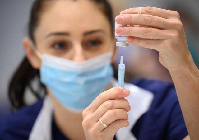 Only a third of health and social care professionals were vaccinated against Covid over the winter, new figures show, leading to calls for a “targeted campaign” to tackle “popular myths”.  Picture: Getty